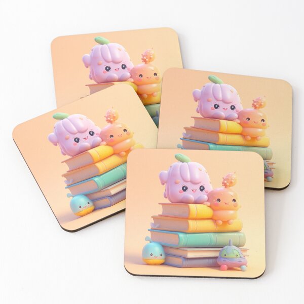 Item preview, illustration books in the style of kawaii art designed and sold by Nanthikan.