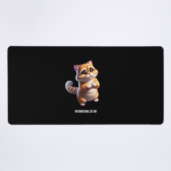 Item preview, Hungry Cat - International Cat Day designed and sold by Pflugart.