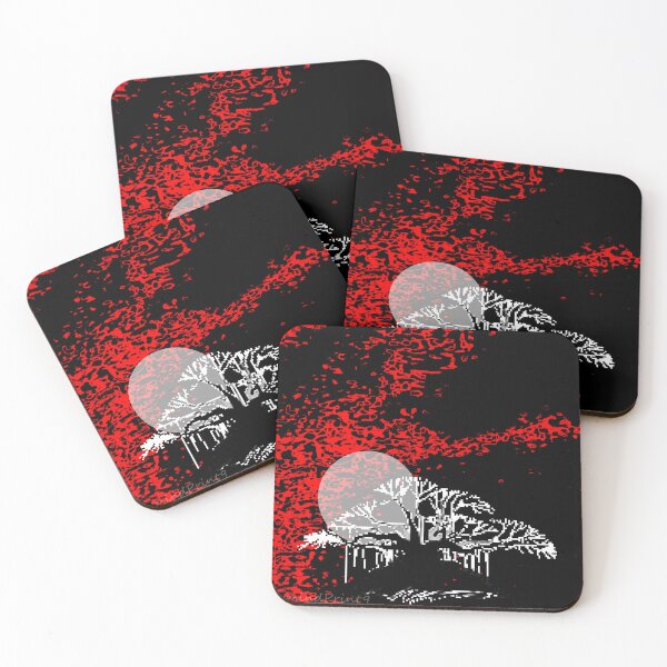 Item preview, Moon and Red Sky designed and sold by Asok Mukhopadhyay.