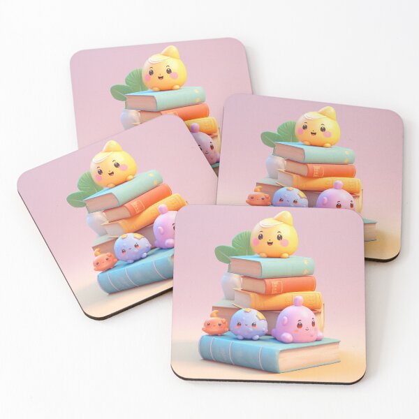 Item preview, illustration books in the style of kawaii art designed and sold by Nanthikan.