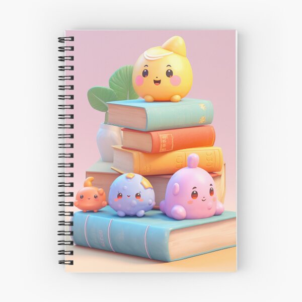Item preview, illustration books in the style of kawaii art designed and sold by Nanthikan.