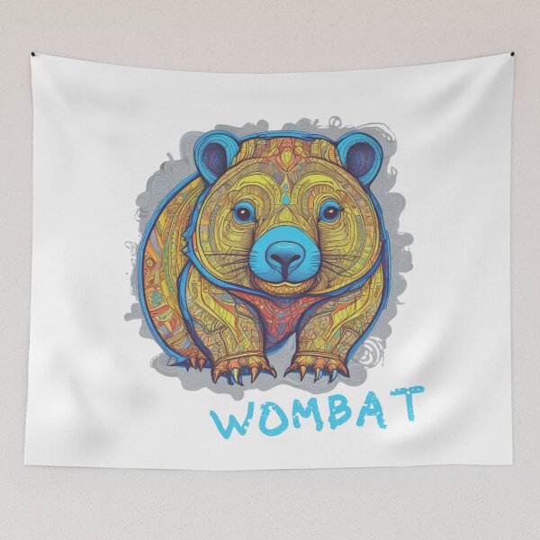 Item preview, Colourful Wombat designed and sold by pUNKnown.