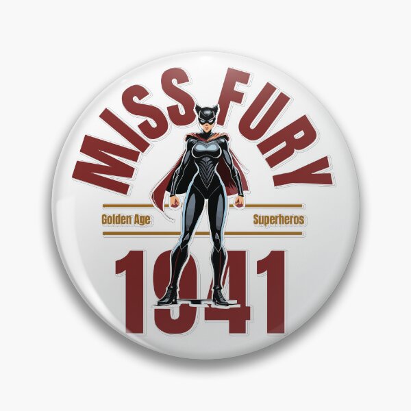 Item preview, Golden Age Super Hero Miss Fury designed and sold by Legacy Pulp Studio.