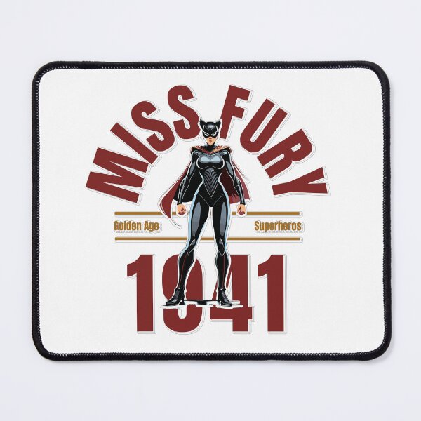 Item preview, Golden Age Super Hero Miss Fury designed and sold by Legacy Pulp Studio.
