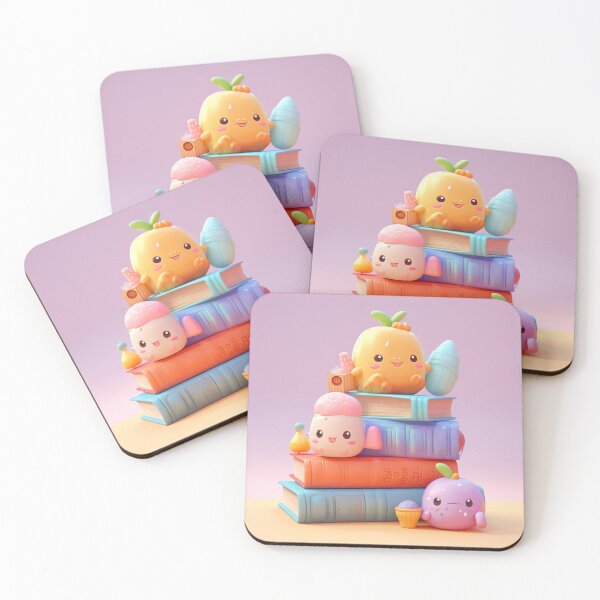 Item preview, illustration books in the style of kawaii art designed and sold by Nanthikan.