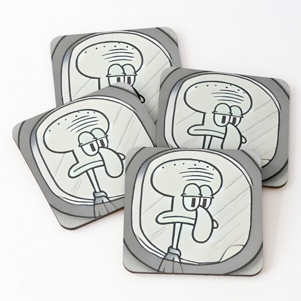 Item preview, Contemplative Squidward designed and sold by hiiameartha.
