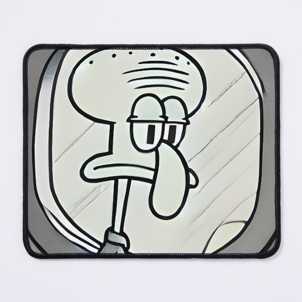 Item preview, Contemplative Squidward designed and sold by hiiameartha.