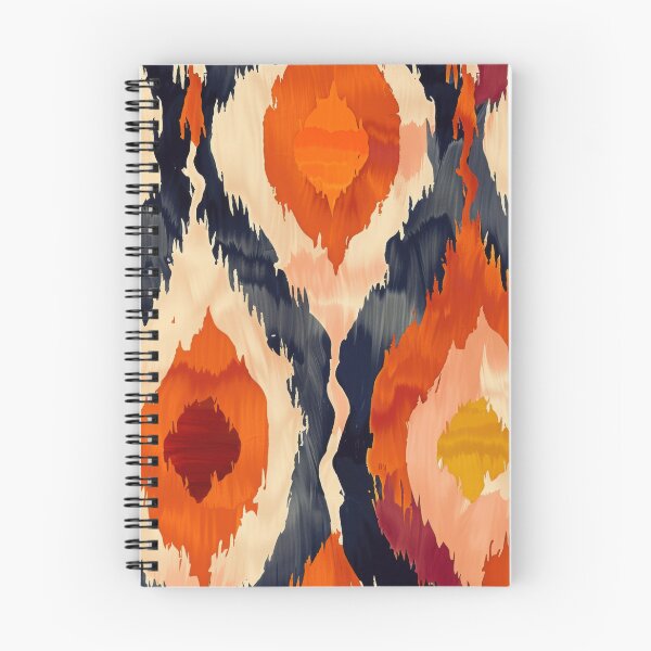 Item preview, Ikat Pattern 6 colourful design designed and sold by LD ART.