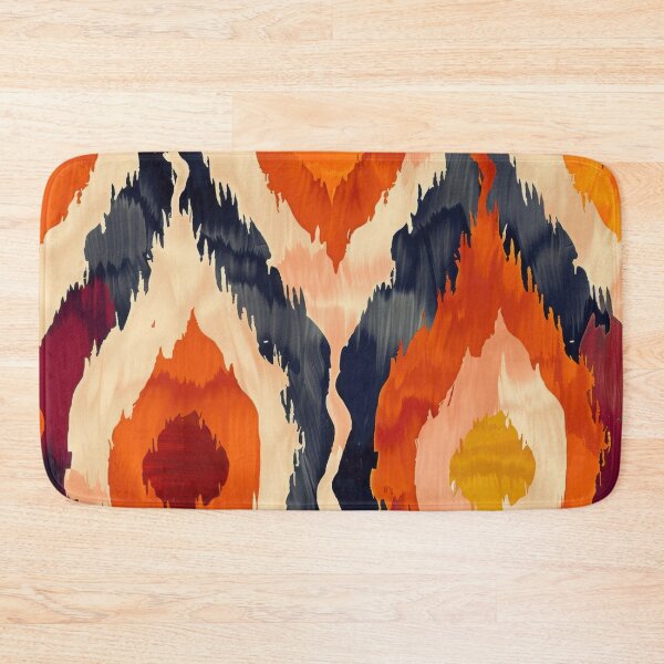 Item preview, Ikat Pattern 6 colourful design designed and sold by LD ART.