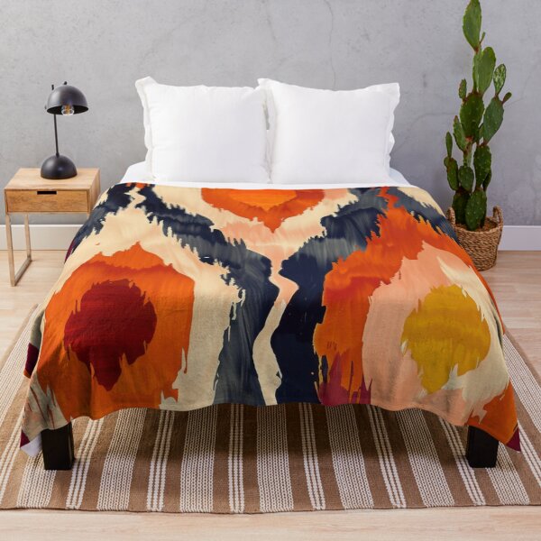 Item preview, Ikat Pattern 6 colourful design designed and sold by LD ART.