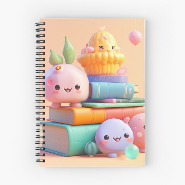 Item preview, illustration books in the style of kawaii art designed and sold by Nanthikan.
