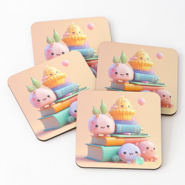 Item preview, illustration books in the style of kawaii art designed and sold by Nanthikan.
