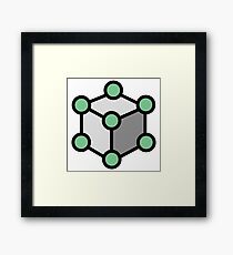 Cinema 4D Mograph Cloner Framed Print