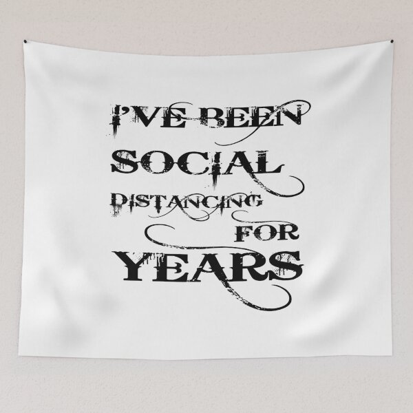Item preview, I'VE BEEN SOCIAL DISTANCING FOR YEARS designed and sold by 101univers.