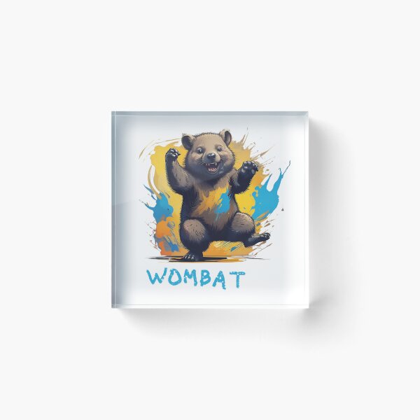 Item preview, Colourful Wombat designed and sold by pUNKnown.