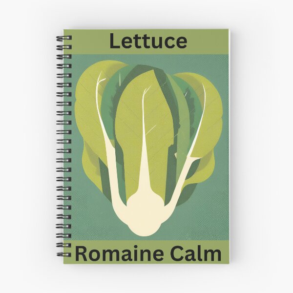 Item preview, Lettuce Romaine Calm designed and sold by CoastandCountry.