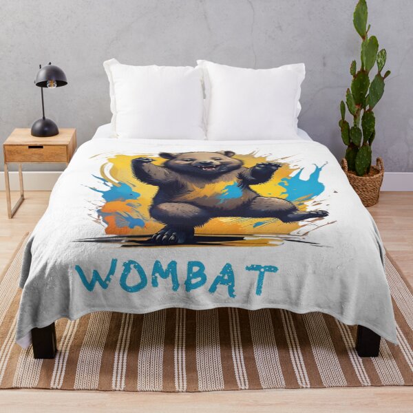 Item preview, Colourful Wombat designed and sold by pUNKnown.