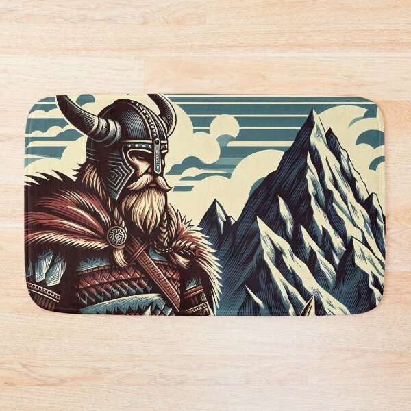 Item preview, Viking with two daggers, illustration style designed and sold by Salimgor Hangaround Music.