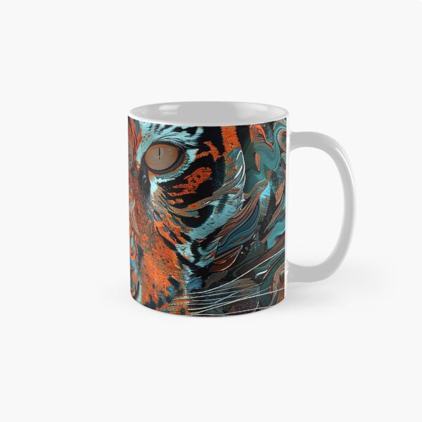 Artikelvorschau, Tiger-Illustrationskunst entworfen und verkauft von nomiraclehere.