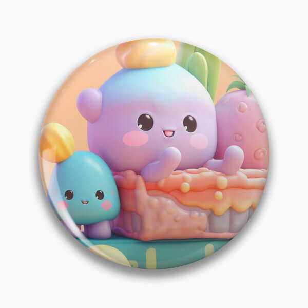 Item preview, illustration of some colored shaped objects on books, in the style of kawaii art designed and sold by Nanthikan.