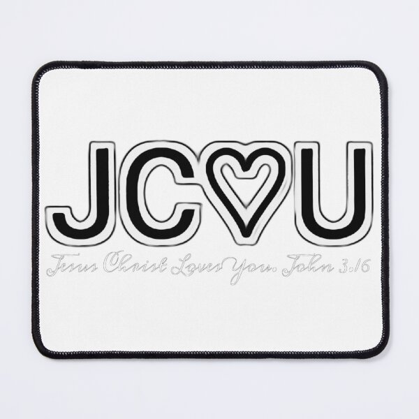 Item preview, JC♡U - Jesus Christ Loves You  designed and sold by Kangaroo Sun.
