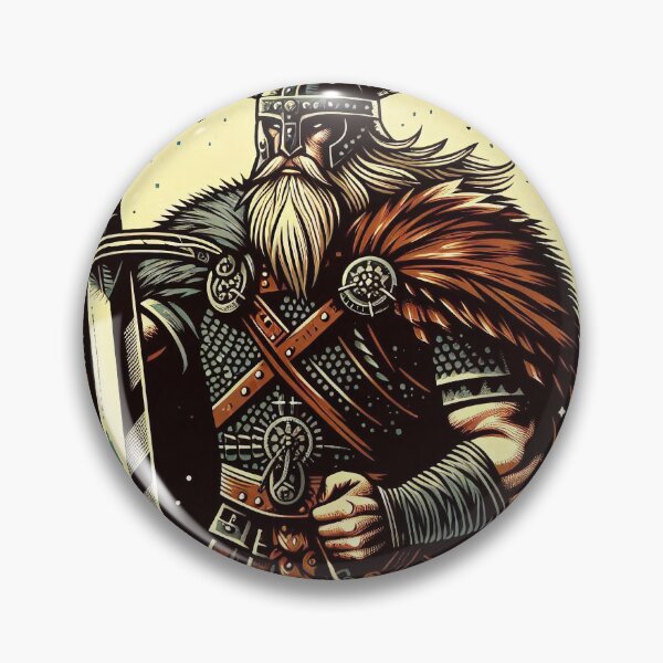 Item preview, Viking with great sword, illustration style designed and sold by Salimgor Hangaround Music.
