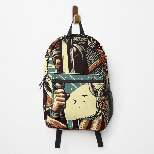 Item preview, Viking with great sword, illustration style designed and sold by Salimgor Hangaround Music.