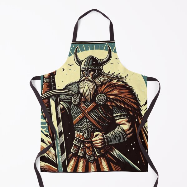 Item preview, Viking with great sword, illustration style designed and sold by Salimgor Hangaround Music.