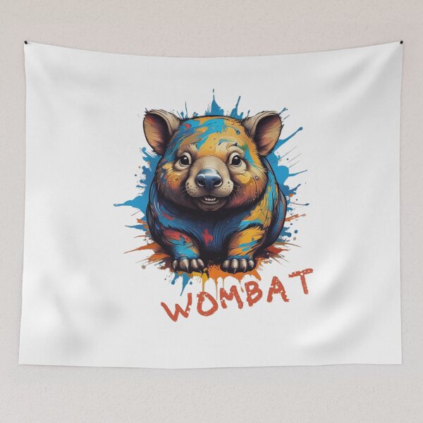 Item preview, Colourful Wombat designed and sold by pUNKnown.