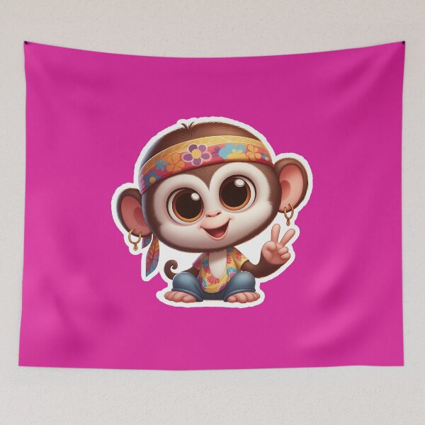 Item preview, Hippie Monkey  designed and sold by Greenbessela.