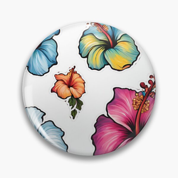 Item preview, Colorfull Hawaiian Hibiscus Set  designed and sold by CyberArtistOne.