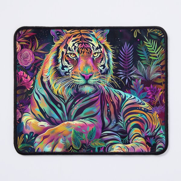 Artikelvorschau, Tiger-Illustrationskunst entworfen und verkauft von nomiraclehere.