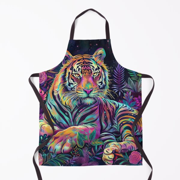 Artikelvorschau, Tiger-Illustrationskunst entworfen und verkauft von nomiraclehere.