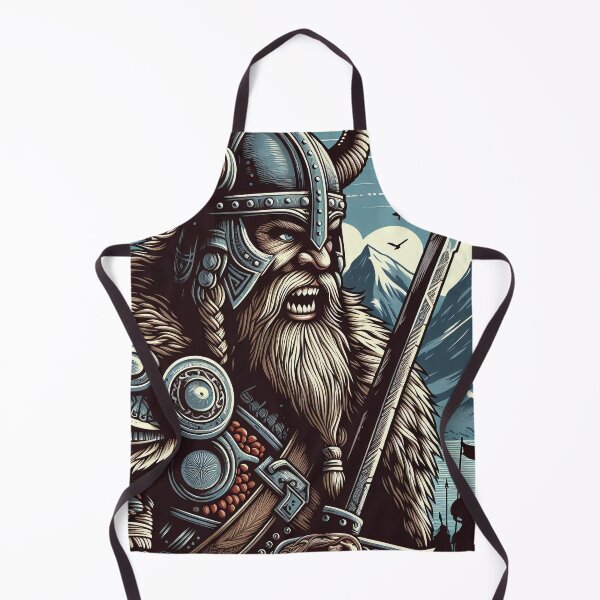Item preview, Viking with sword, illustration style designed and sold by Salimgor Hangaround Music.