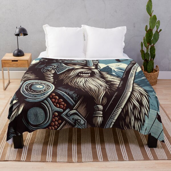 Item preview, Viking with sword, illustration style designed and sold by Salimgor Hangaround Music.