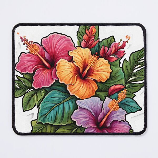 Item preview, Colorfull Hawaiian Hibiscus Set  designed and sold by CyberArtistOne.