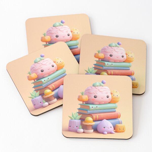 Item preview,  illustration books in the style of kawaii art designed and sold by Nanthikan.
