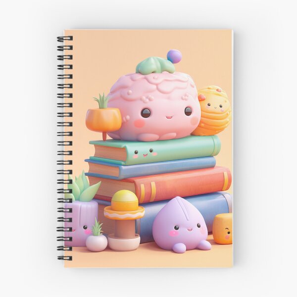 Item preview,  illustration books in the style of kawaii art designed and sold by Nanthikan.
