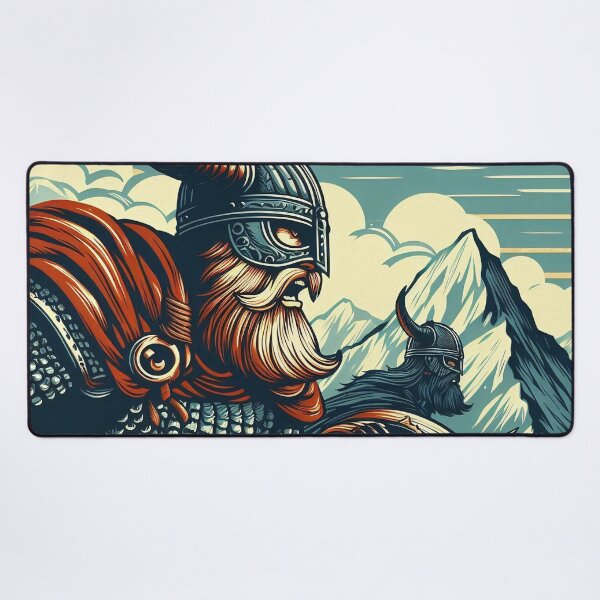 Item preview, Viking with sword and shield, illustration style designed and sold by Salimgor Hangaround Music.
