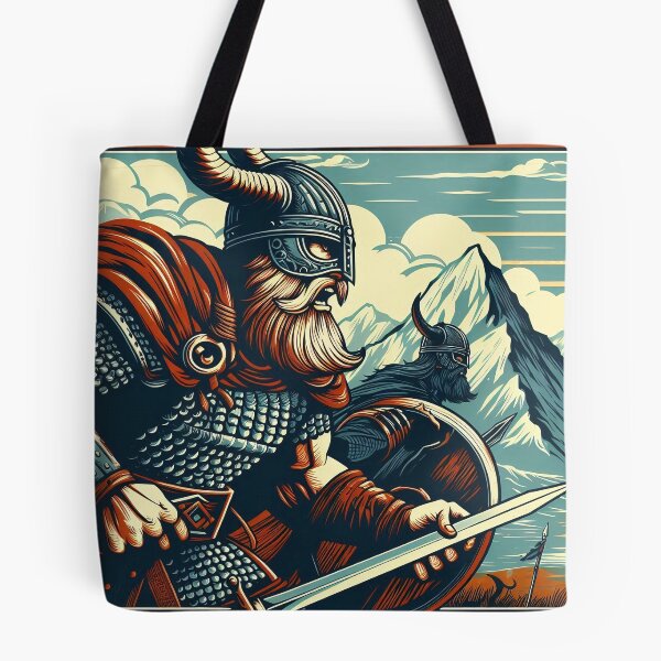 Item preview, Viking with sword and shield, illustration style designed and sold by Salimgor Hangaround Music.