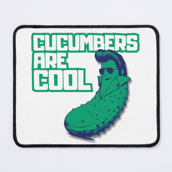 Item preview, "Cucumbers Are Cool" Veggie Vibe Desing Not Only for Vegetarians designed and sold by Kubala.