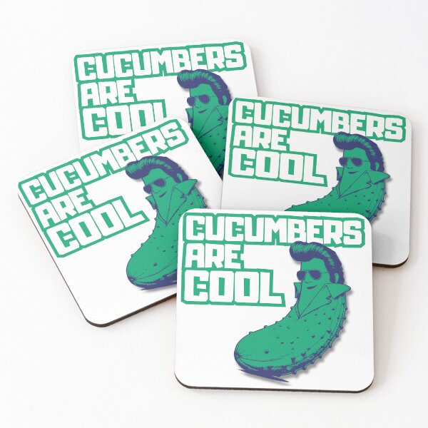 Item preview, "Cucumbers Are Cool" Veggie Vibe Desing Not Only for Vegetarians designed and sold by Kubala.