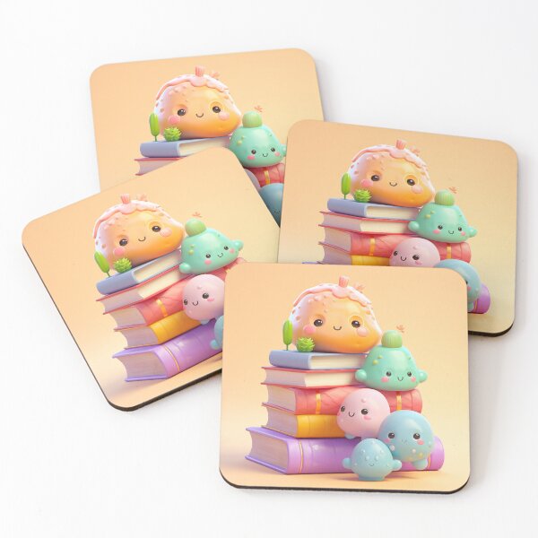 Item preview, illustration books in the style of kawaii art designed and sold by Nanthikan.