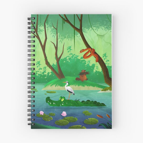 Item preview, Animal illustration, swamp animals,  designed and sold by Margherita Passarini.