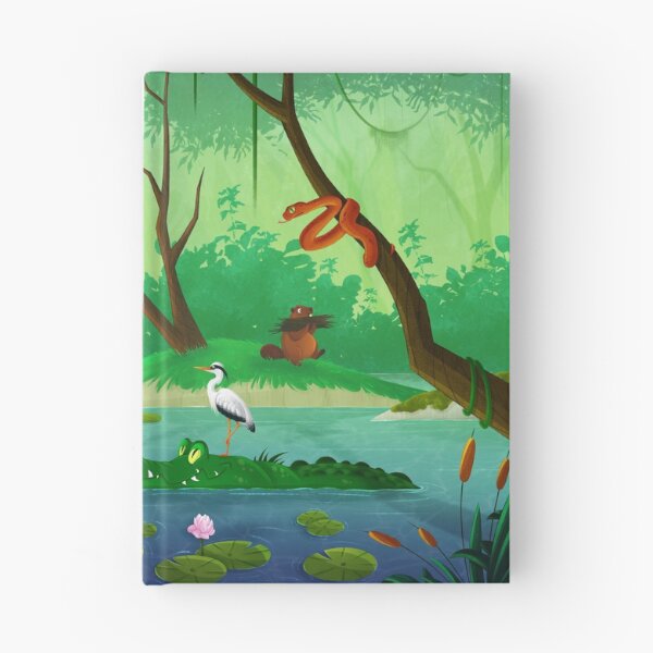 Item preview, Animal illustration, swamp animals,  designed and sold by Margherita Passarini.