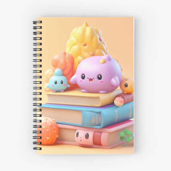 Item preview, illustration books in the style of kawaii art designed and sold by Nanthikan.