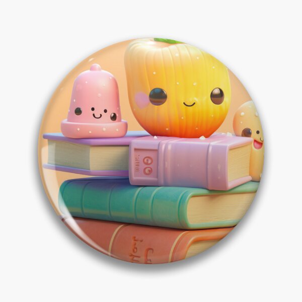 Item preview,  illustration books in the style of kawaii art designed and sold by Nanthikan.