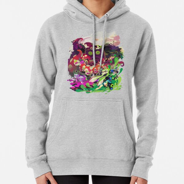 Diseño de póster Splatoon 2 Hero Mode Sudadera con capucha