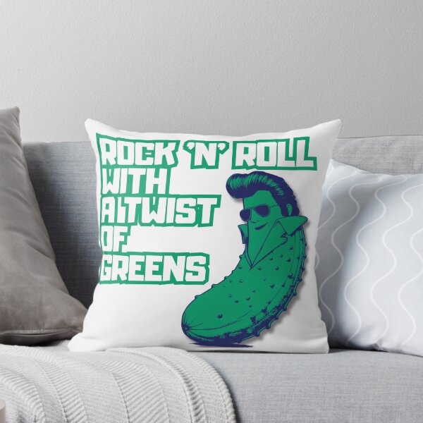Item preview, "Rock And Roll with a Twist of Greens" Veggie Vibe Rock Desing Not Only for Vegetarians designed and sold by Kubala.