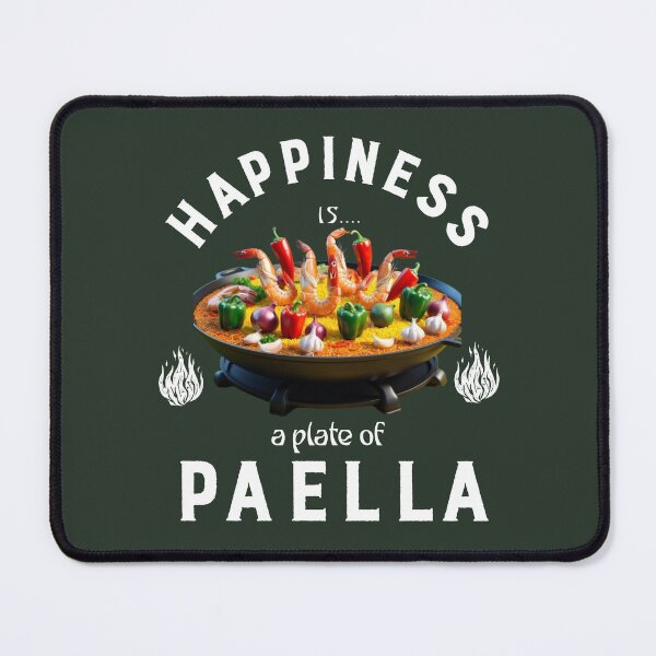 Item preview, Happiness is a plate of Paella designed and sold by AldeaPod.